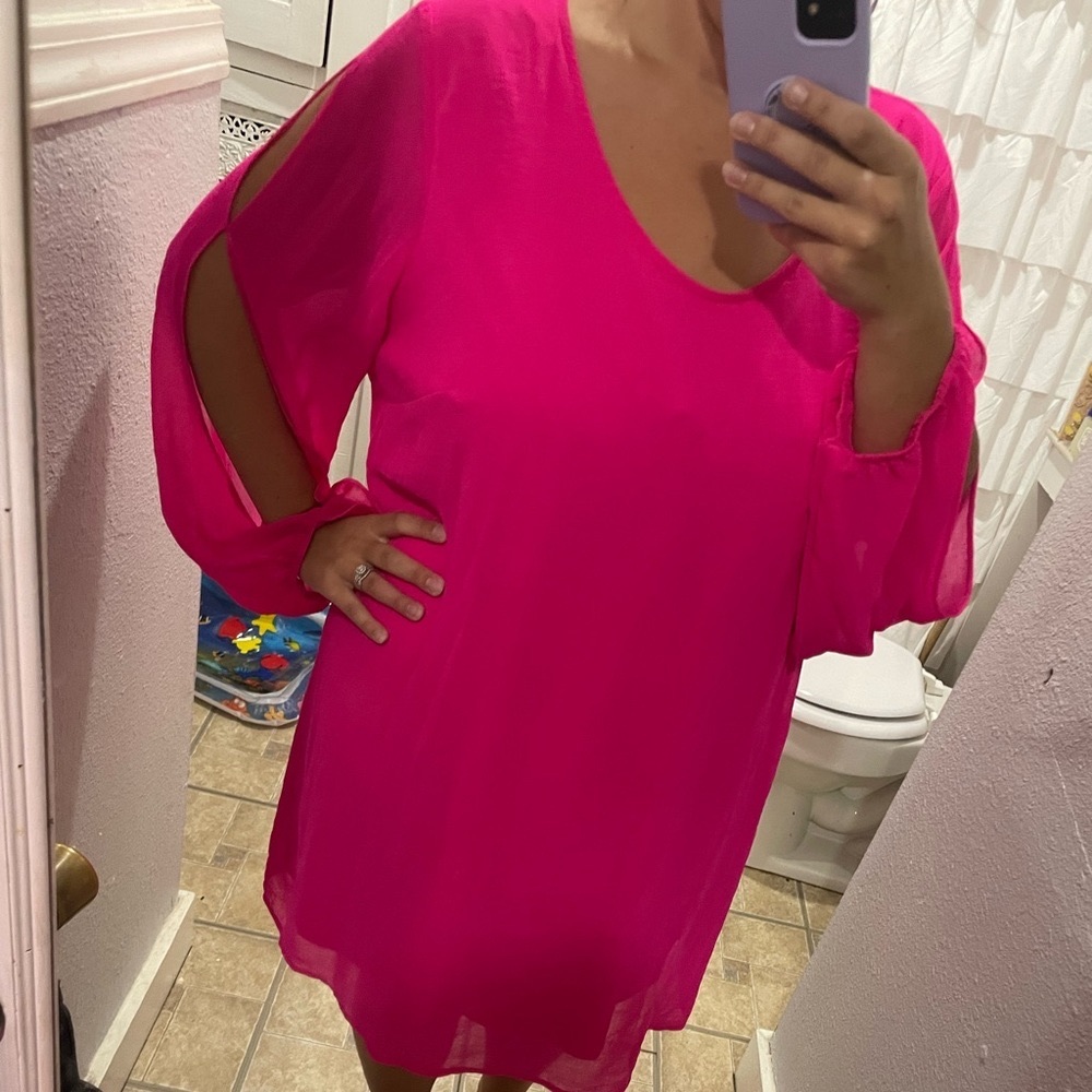 Bright Pink Dress
